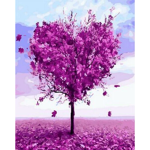 

Картина по номерам Дерево любви, 40x50 см., Mariposa