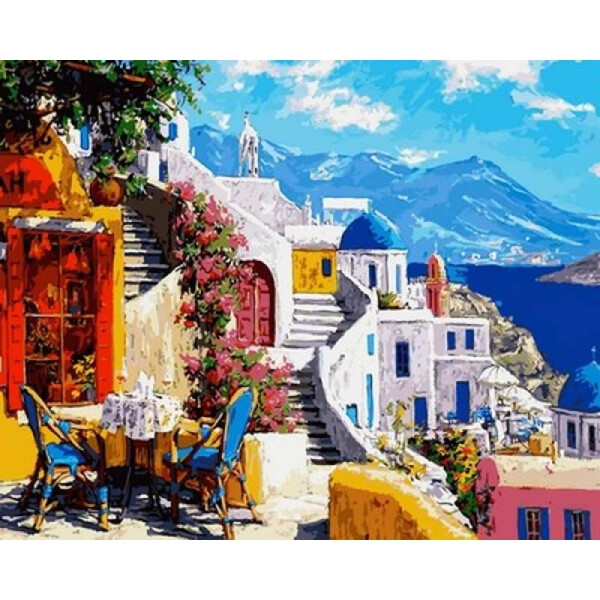 

Картина по номерам Волшебная Греция, 40x50 см., Babylon
