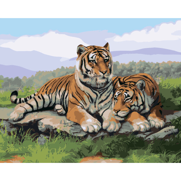

Картина по номерам После охоты, 40x50 см., Идейка