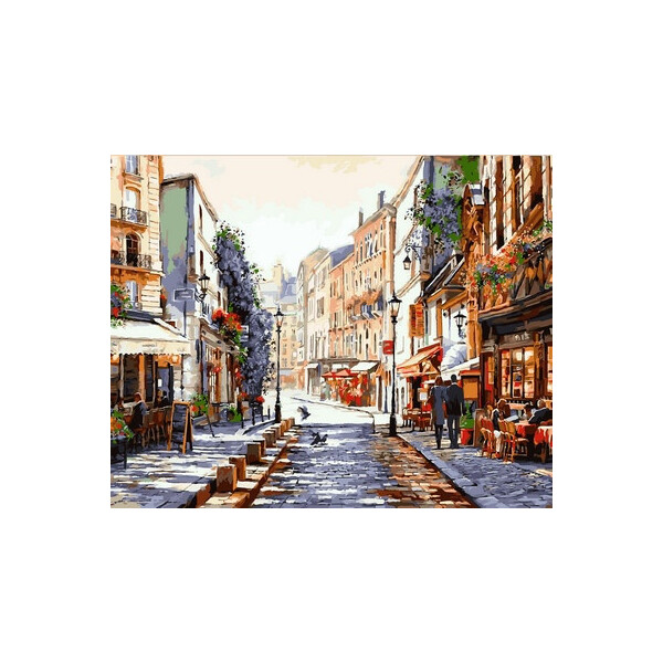 

Картина по номерам Монмартр. Париж. Худ. Ричард Макнейл, 40x50 см., Babylon