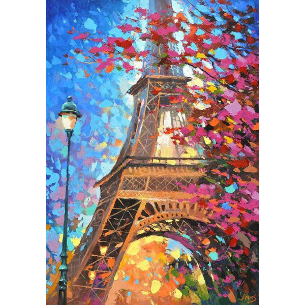 

Картина по номерам Краски Парижа, 40x50 см., Идейка