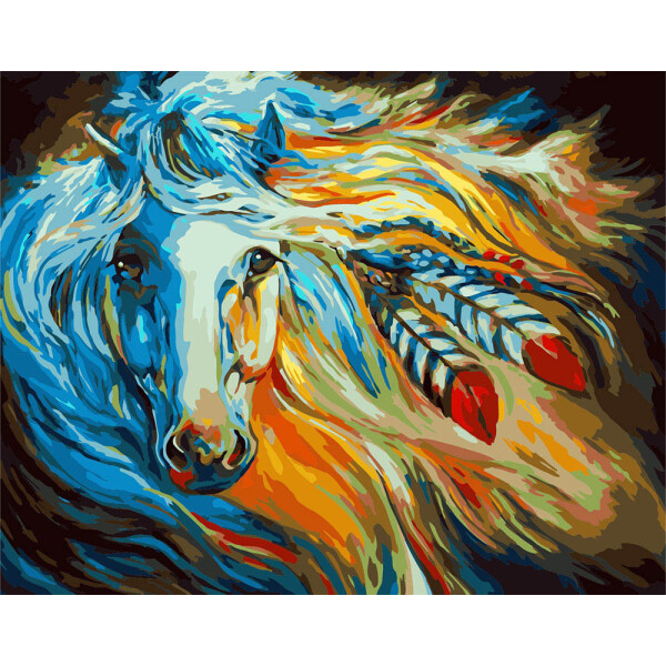 

Картина по номерам Непокорная Галия, 40x50 см., Идейка