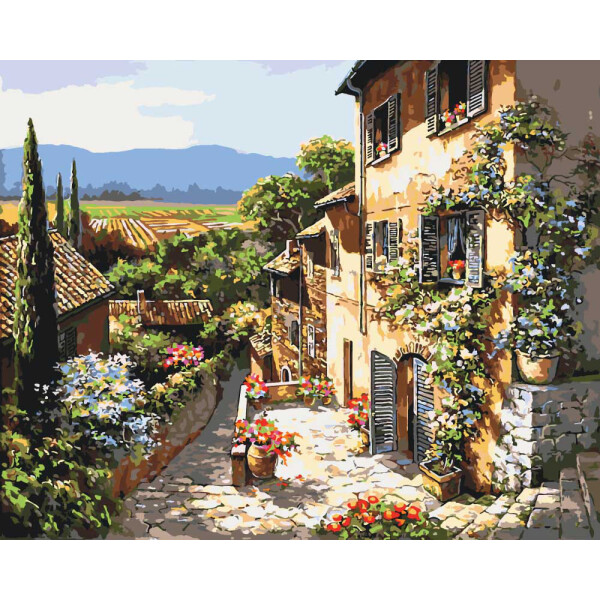 

Картина по номерам Пейзажы Тосканы, 40x50 см., Идейка