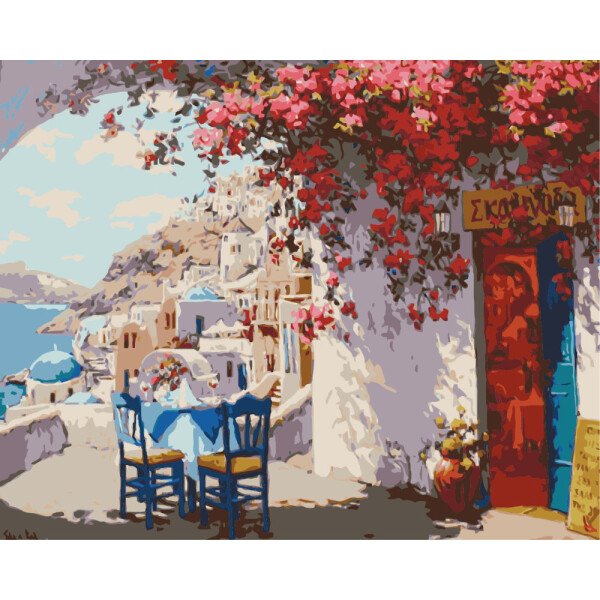 

Картина по номерам Уютное местечко, 40x50 см., Идейка