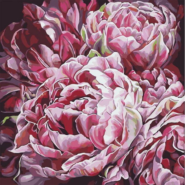 

Картина по номерам Буйство красок 2, 40x40см., Идейка