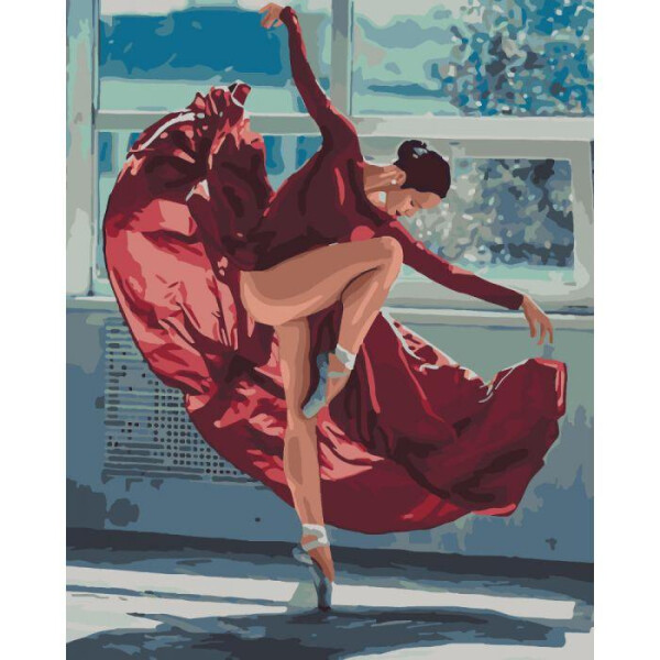 

Картина по номерам Танець вогню, 40x50 см., Идейка