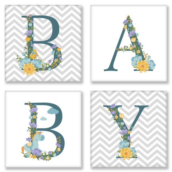 

Картина по номерам BABY scandinavian, 18x18 см., Идейка