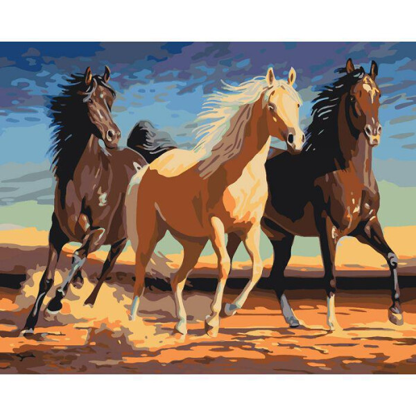 

Картина по номерам Табун 2, 40x50 см., Идейка