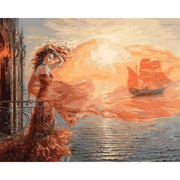 

Картина по номерам Ассоль, 40x50 см., Babylon