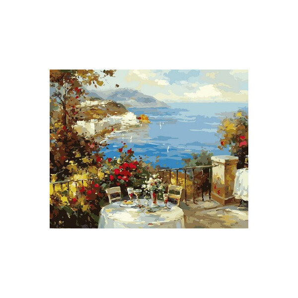 

Картина по номерам Коктейль на двоих. Худ. Питер Белл, 40x50 см., Mariposa