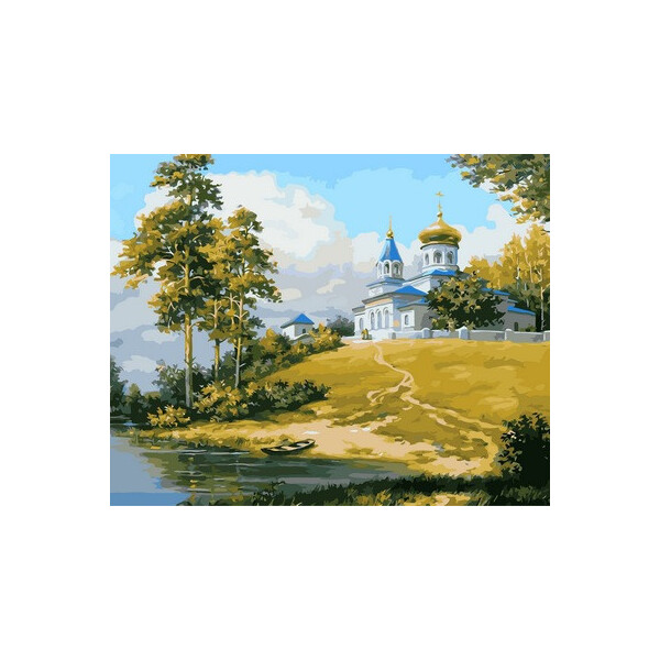 

Картина по номерам Под Звенигородом. Худ. Михаил Сатаров, 40x50 см., Babylon
