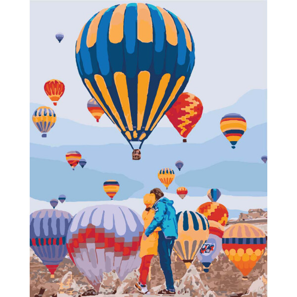 

Картина по номерам Воздушные мечты, 40x50 см., Идейка