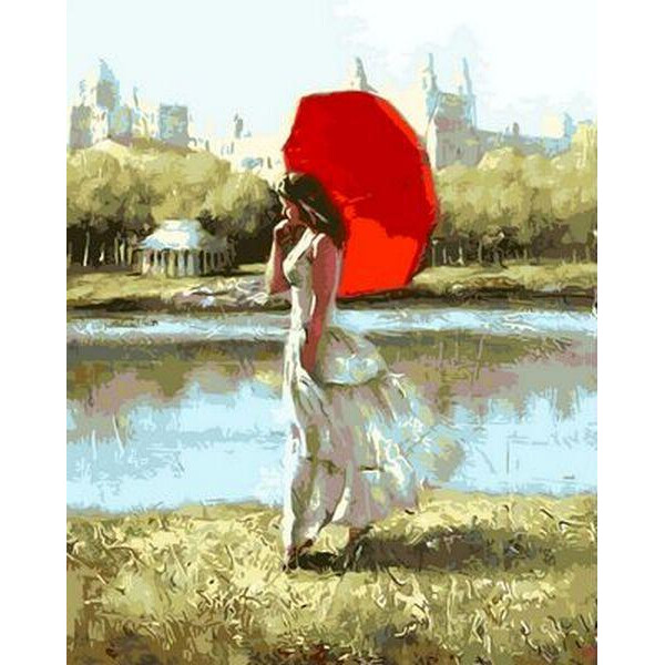 

Картина по номерам Прогулка в летний день. Худ. Александр Гунин, 40x50 см., Mariposa