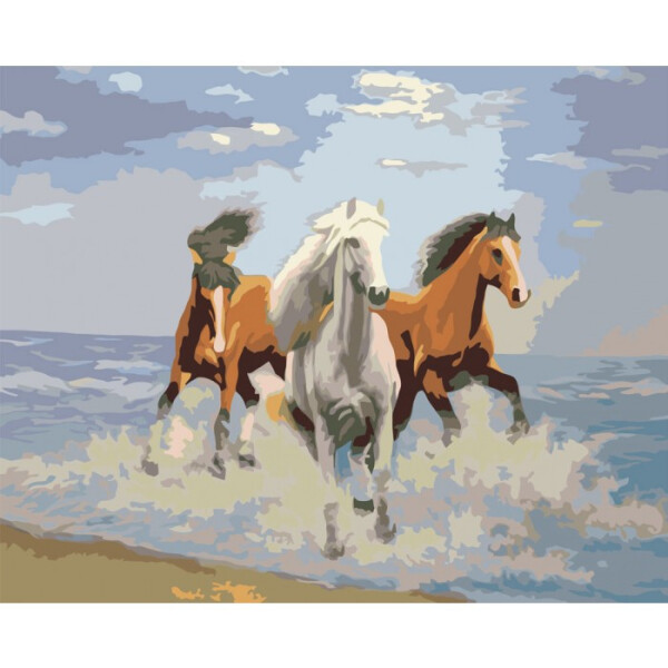 

Картина по номерам Свежий ветер, 40x50 см., Идейка