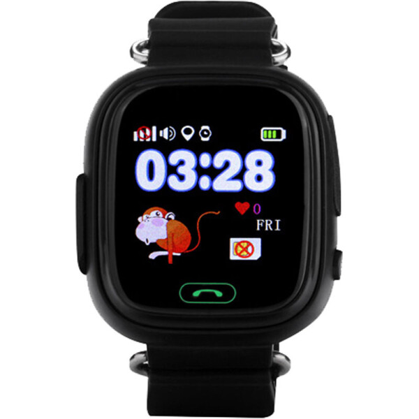 

Детские умные часы Smart Baby Watch Q90 Трекер с GPS и прослушкой Black