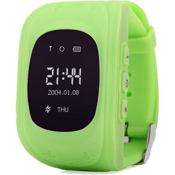 Акція на Смарт-часы Smart baby Q50 OLED Green від Allo UA