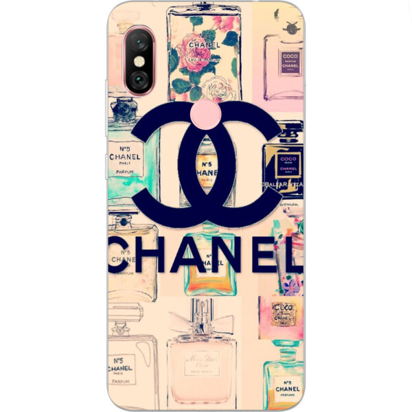 

Чехол бампер Amstel для Xiaomi Redmi Note 6 Pro с принтом Chanel