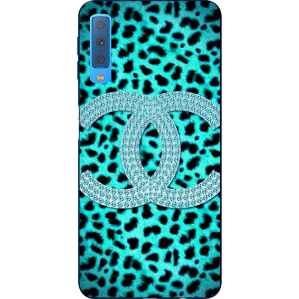 

Силиконовый чехол Amstel для Samsung A750F Galaxy A7 2018 с картинкой Chanel текстура