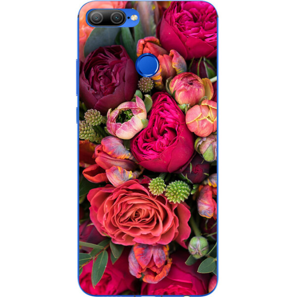 

Силиконовый чехол Amstel для Huawei honor 9 lite с картинкой Букет