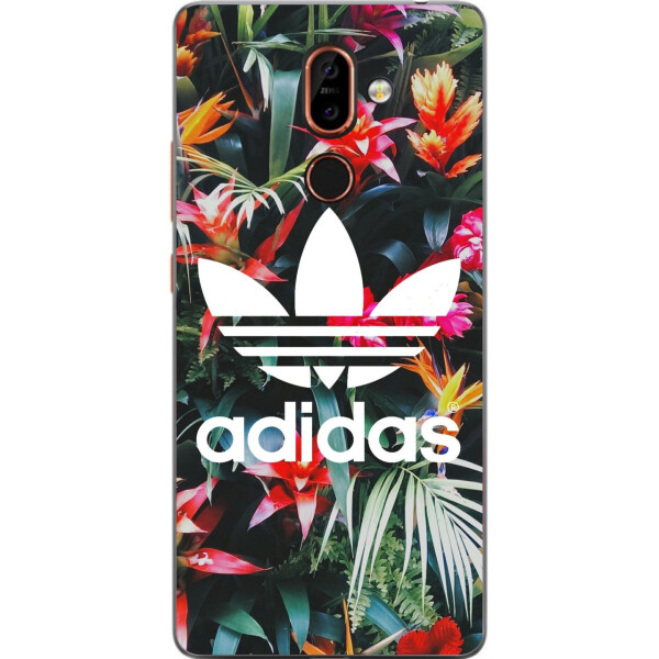 

Силиконовый чехол Amstel с рисунком для Nokia 7 Plus Adidas