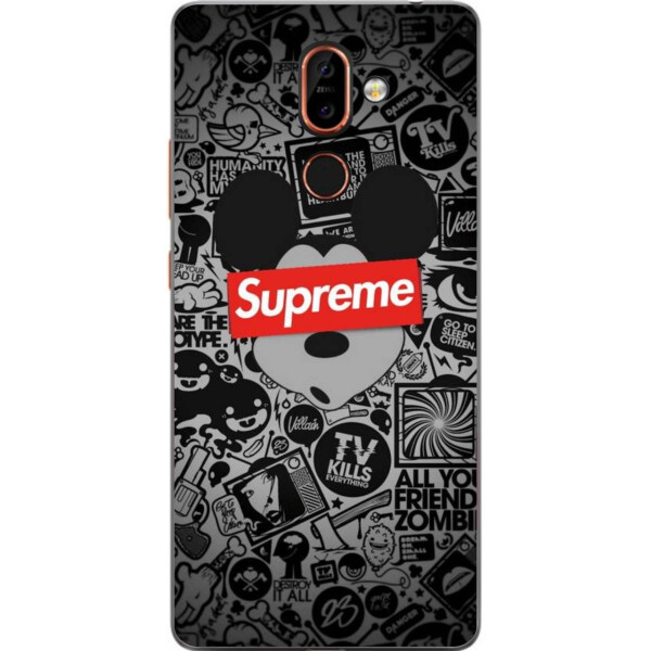 

Силиконовый чехол Amstel с рисунком для Nokia 7 Plus Микки Supreme