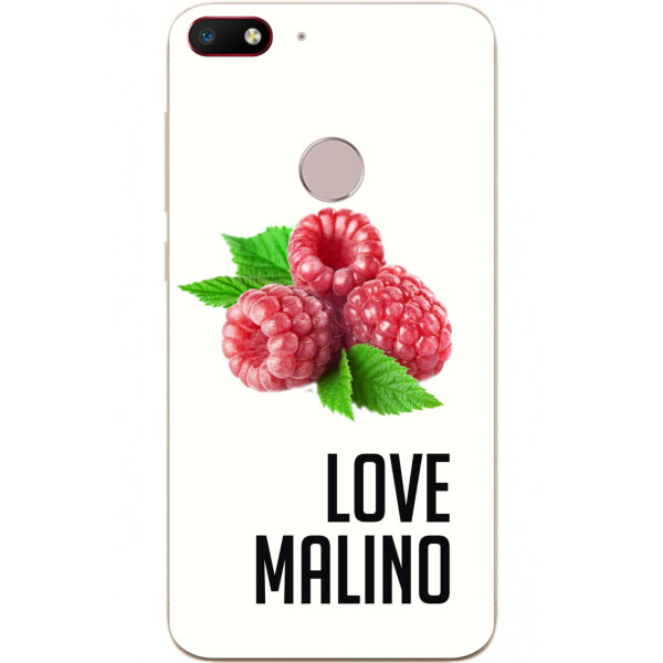 

Антибрендовый силиконовый чехол Amstel для ZTE Nubia V18 с картинкой Love Malino