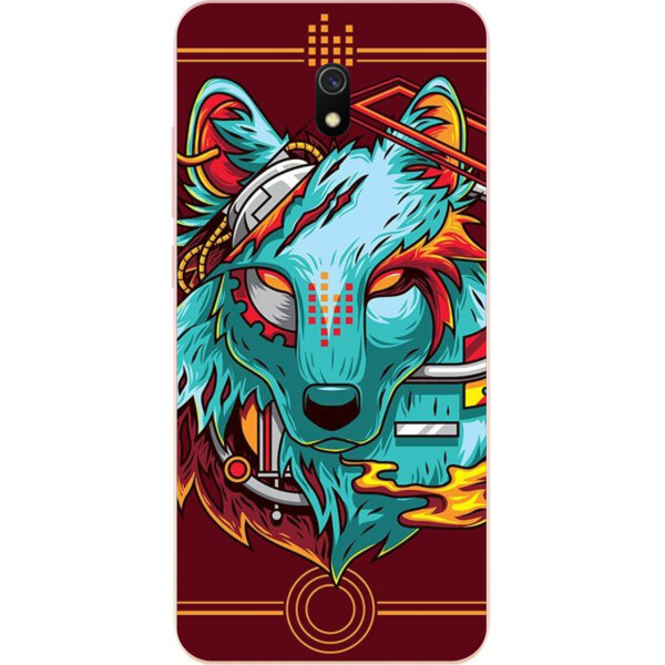 

Силиконовый чехол Amstel с рисунком для Xiaomi Redmi 8A Волк