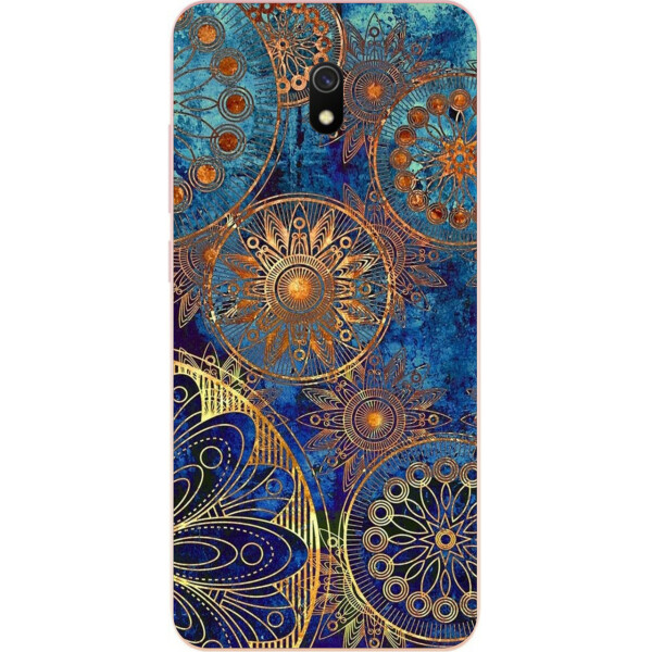 

Силиконовый чехол бампер Amstel для Xiaomi Redmi 8A с картинкой Круги винтаж