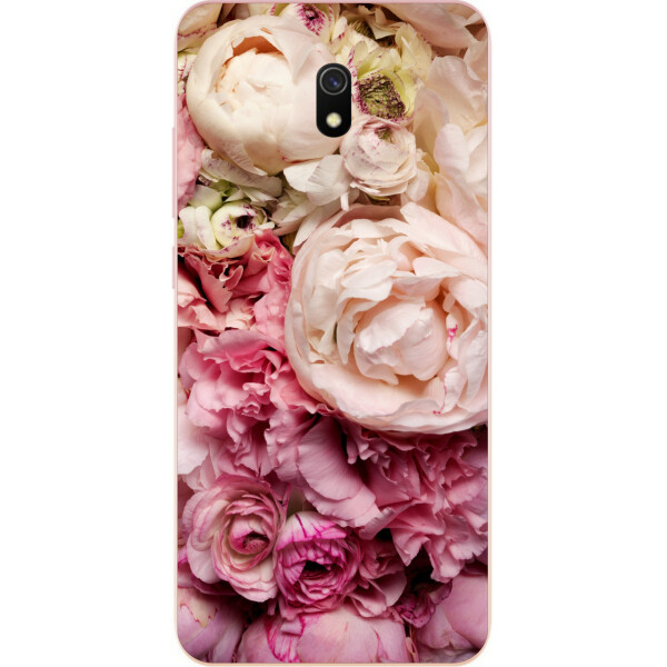 

Бампер силиконовый чехол Amstel для Xiaomi Redmi 8A с картинкой Пионы
