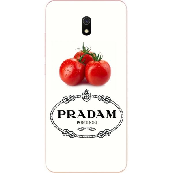 

Антибрендовый силиконовый чехол Amstel для Xiaomi Redmi 8A с картинкой Pradam pomidori