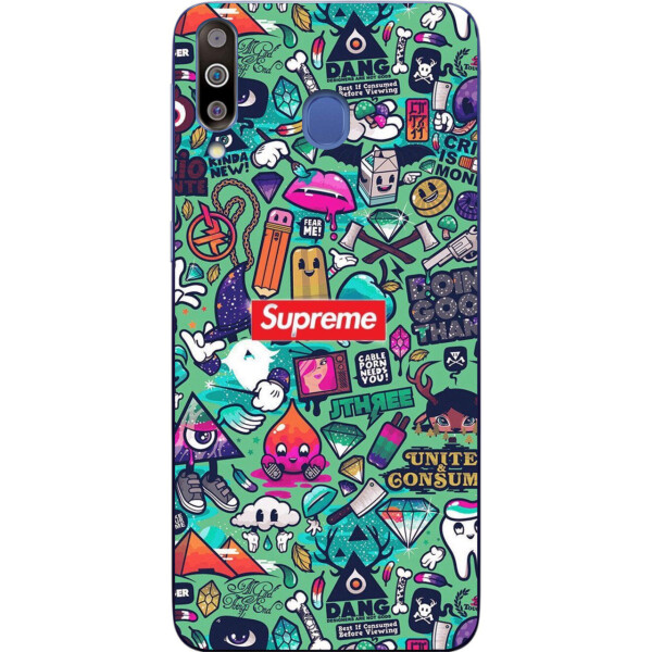 

Силиконовый чехол Amstel с рисунком для Samsung M30 2019 Galaxy M305 Креатив Supreme