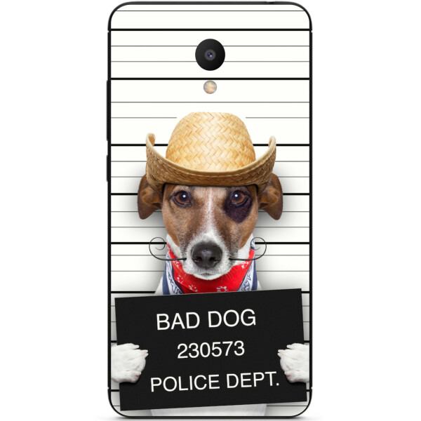 

Силиконовый чехол Amstel для Meizu M6 с картинкой Bad Dog