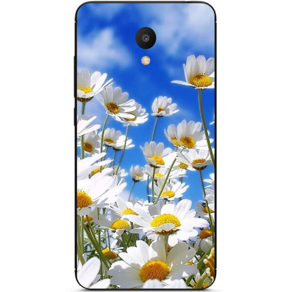 

Силиконовый чехол бампер Amstel для Meizu M6 с картинкой Ромашки