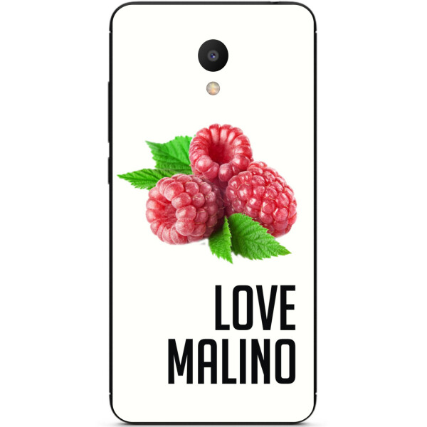 

Антибрендовый силиконовый чехол Amstel для Meizu M6 с картинкой Love Malino