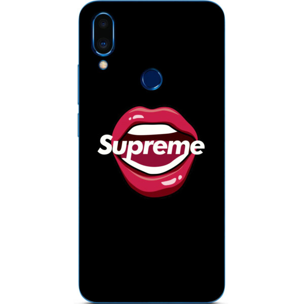 

Бампер силиконовый чехол Amstel для Meizu Note 9 с картинкой Губы Supreme