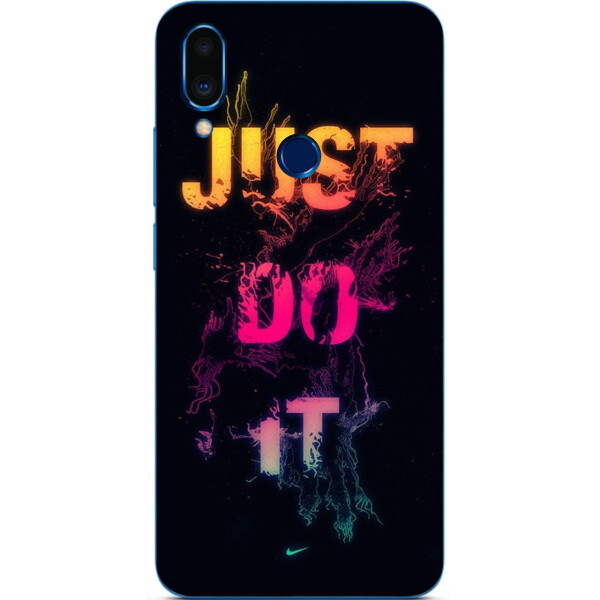

Бампер силиконовый чехол Amstel для Meizu Note 9 с картинкой Just do it