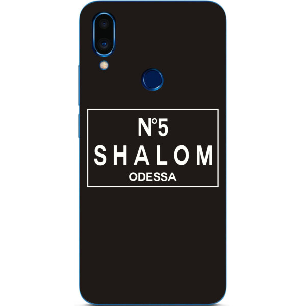 

Антибрендовый силиконовый чехол Amstel для Meizu Note 9 с картинкой Shalom №5 Odessa