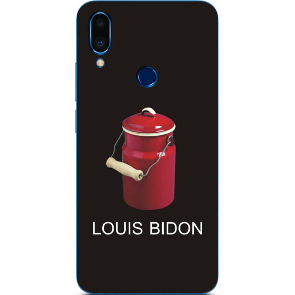 

Антибрендовый силиконовый чехол Amstel для Meizu Note 9 с картинкой Louis Bidon