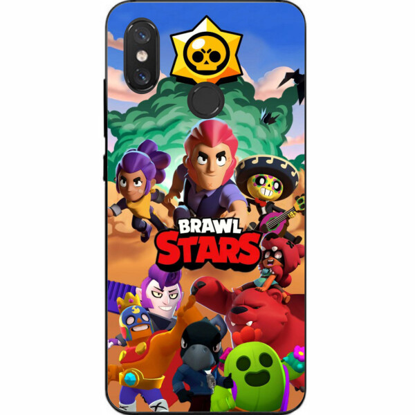 

Силиконовый чехол Amstel для Xiaomi Mi 8 с картинкой Игра Brawl Stars