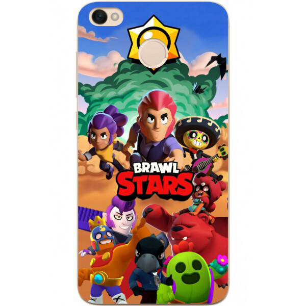 

Силиконовый чехол Amstel для ZTE Blade A6 с картинкой Игра Brawl Stars