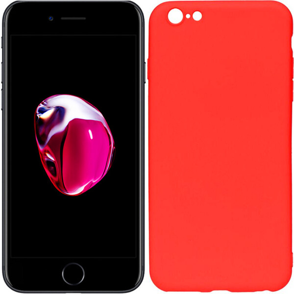 

Чехол силиконовый оригинальный для iPhone 6 Plus Red (10187)