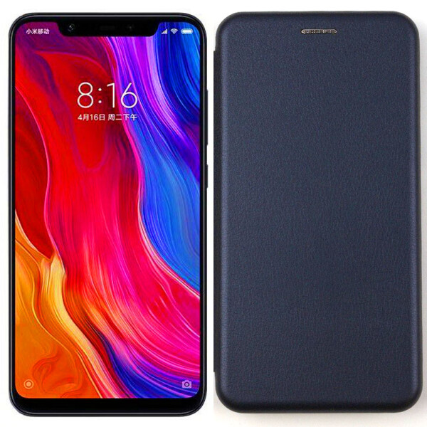 

Чехол книжка U-Like Best для Xiaomi Mi8 Blue (27492)