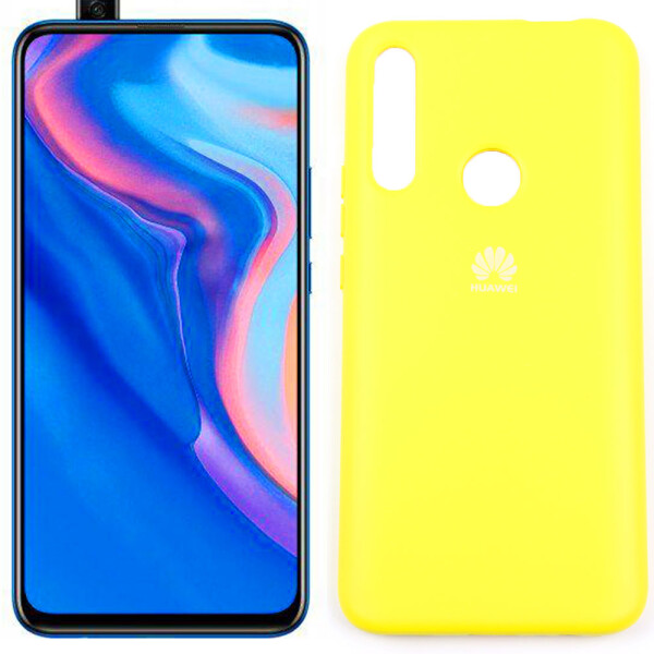 

Чехол силиконовый для Huawei P Smart Z Ярко Жёлтый FULL (28078)