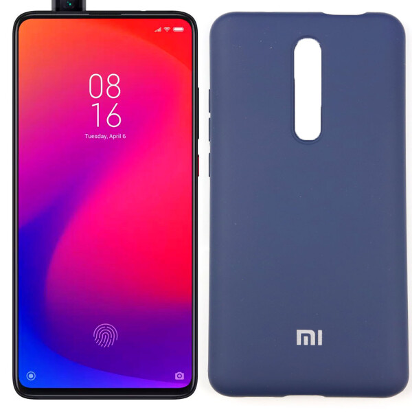 

Чехол силиконовый оригинальный для Xiaomi Mi9T/K20/K20 Pro Синий FULL (28152)