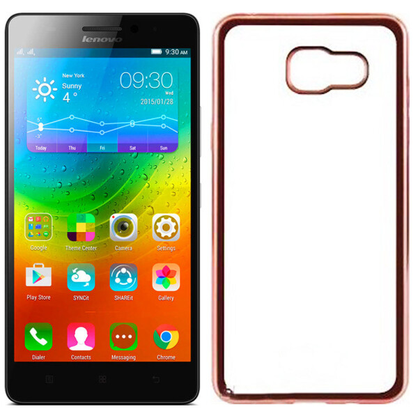 

Чехол Electroplating TPU case для Lenovo P1 Розовый (5519)