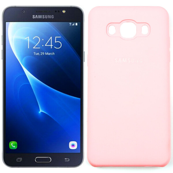 

Чехол силиконовый для Samsung J710 (J7-2016) Розовый FULL (28136)