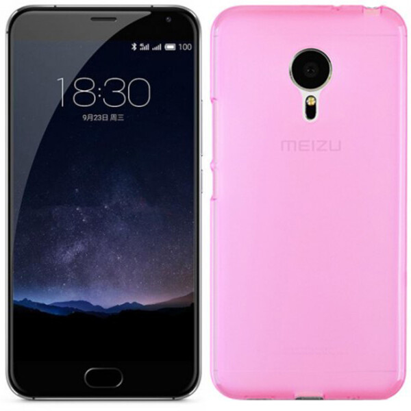 

Чехол силиконовый оригинальный для Meizu Pro 5 Pink (12468)