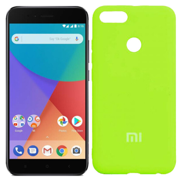 

Чехол силиконовый для Xiaomi Mi5x/A1 Ярко Салатовый (13724)