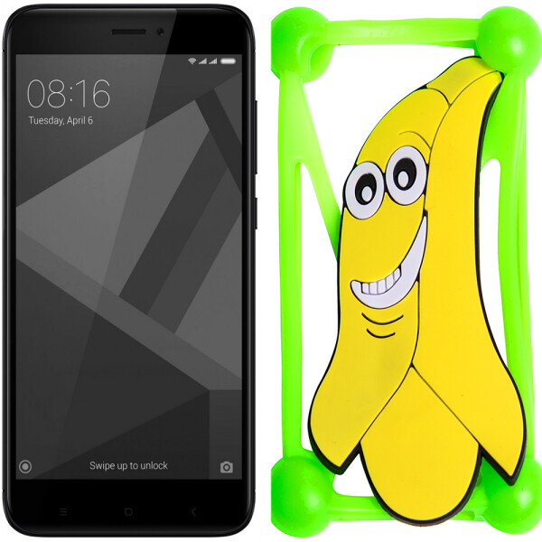 

Чехол Universal Soft Touch Cover Banana Green (17048)