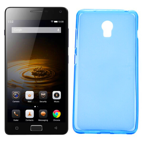 

Чехол силиконовый оригинальный для Lenovo Vibe P1 Blue (4779)